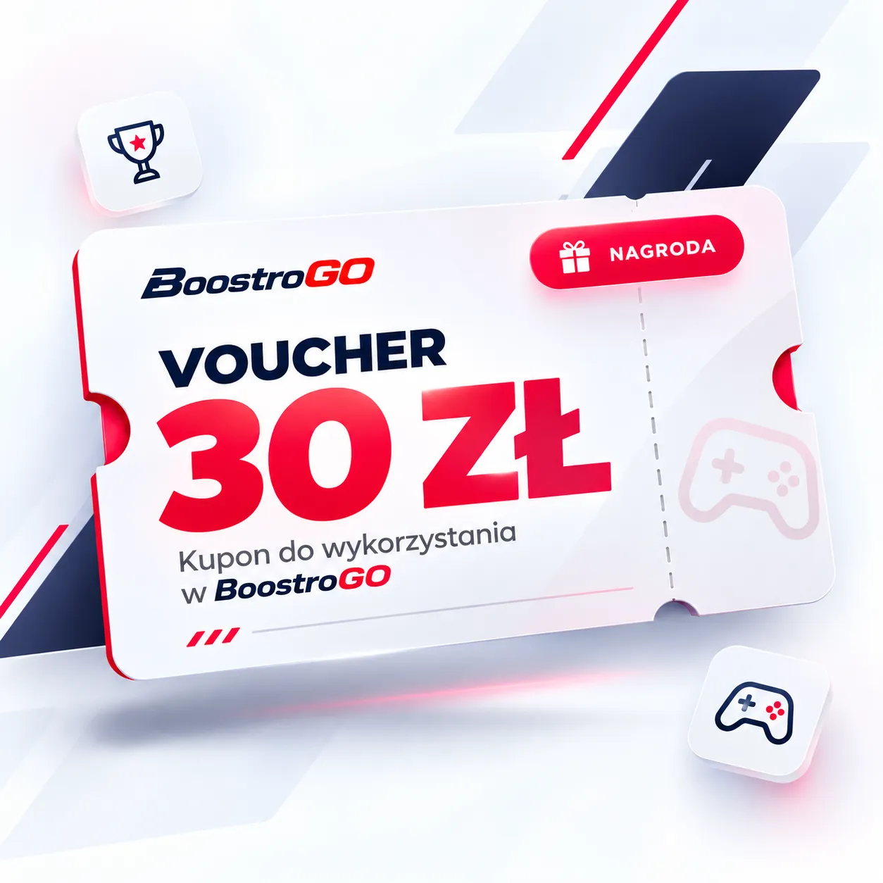 Voucher 30 zł do sklepu BoostroGO