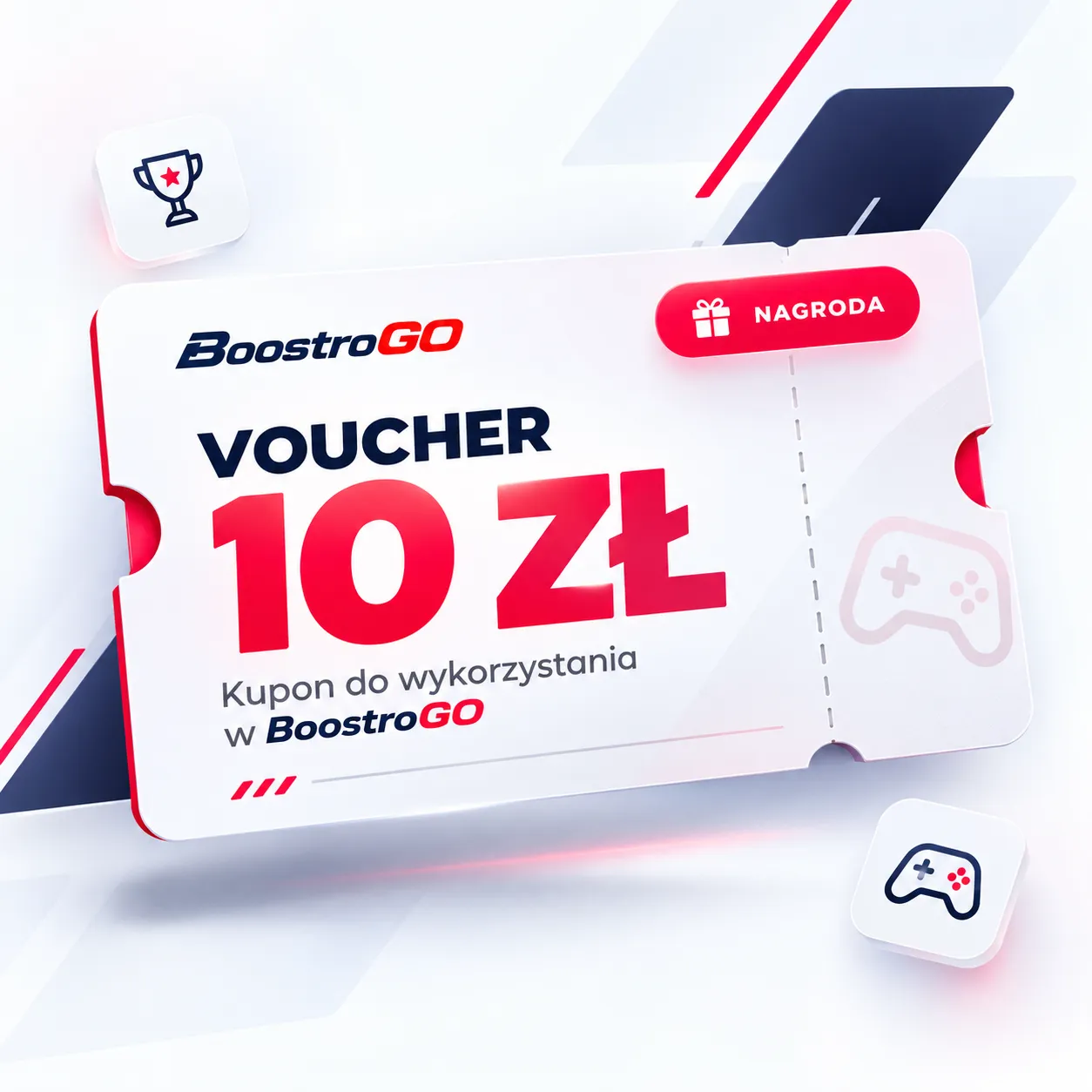 Voucher 10 zł do sklepu BoostroGO