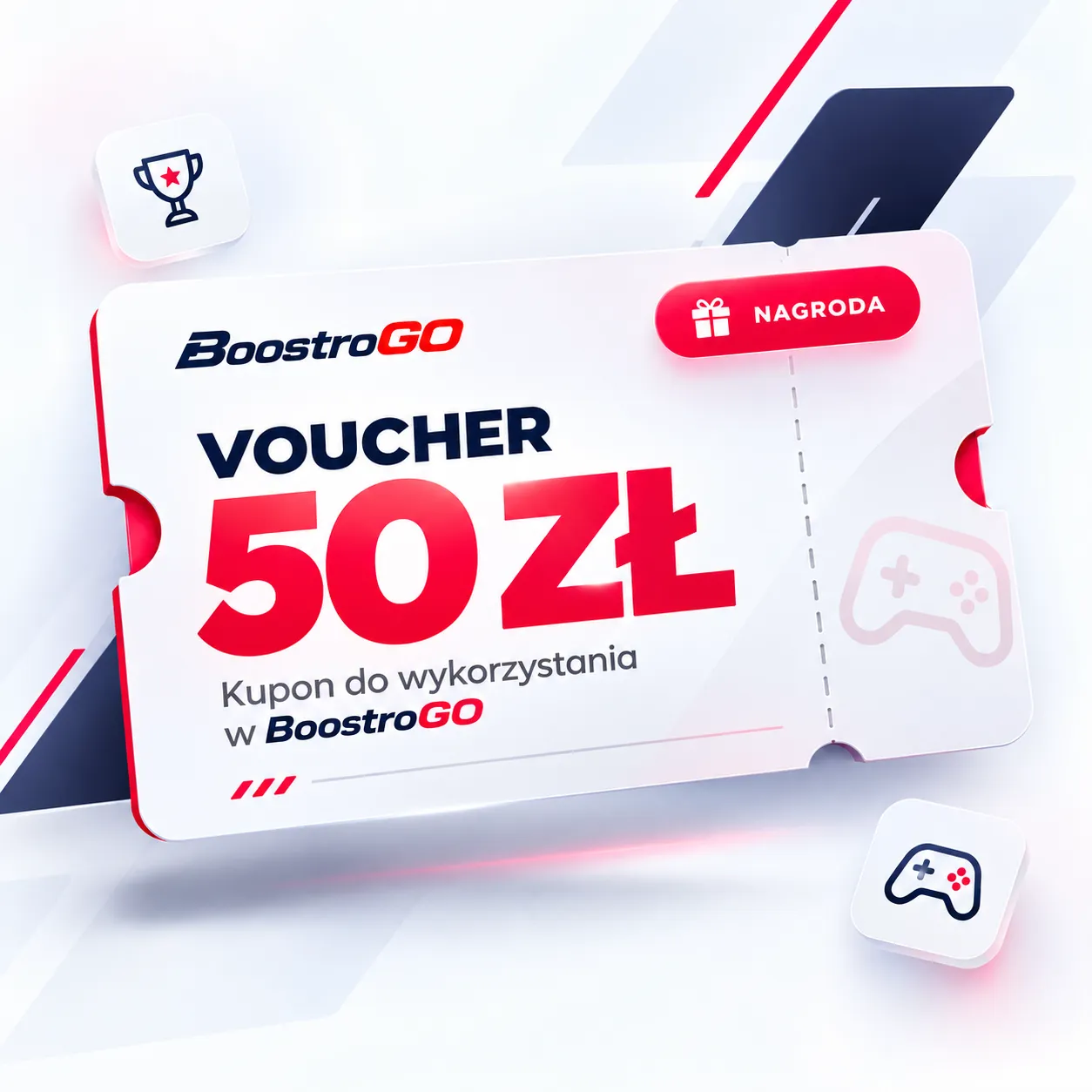 Voucher 50 zł do sklepu BoostroGO